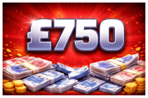 WIN £750 CASH!!